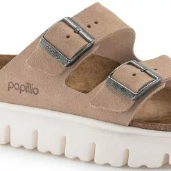 Women's Birkenstock Arizona Sandal - Warm Sand -Chubbies Store BIRKENSTOCK WOMENS W ARIZONA 1024950 WARMSAND WARM SAND DETAIL 95948.1681334775