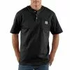 Men's Carhartt Loose Fit Pocket Henley Tee -Chubbies Store CARHARTT MENS M LOOSE FIT POCKET HENLEY K84 BLKBLACK BLACK MAIN 71565.1678808386