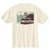 Men's Carhartt Big And Tall Dog Graphic Tee -Chubbies Store CARHARTT MENS M SS DOG GRAPHIC TEE 105716 W03MALT MALT BACK 92935.1678803974