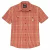 Men's Carhartt Relaxed Fit Lightweight Plaid Shirt -Chubbies Store CARHARTT MENS M SS RELAXED FIT LW SHIRT 105701 TEC TERRACOTTA FLAT 49667.1678381931