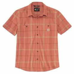 Men's Carhartt Relaxed Fit Lightweight Plaid Shirt