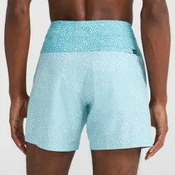 Men's Chubbies 6" Whale Sharks Boardshort -Chubbies Store CHUBBIES MENS M 6 WHALE SHARKS BOARDSHORT 136231 01 TURQUOIS TURQUOISE BACK 24733.1678802321