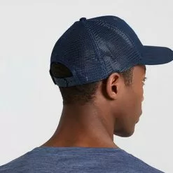 Men's Chubbies Navy Mesh Trucker Hat -Chubbies Store CHUBBIES MENS M NAVY MESH TRUCKER 970231 01 NAVY BACK 02042.1678900129