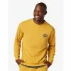 Men's Chubbies Long Sleeve The Dazed Crew -Chubbies Store CHUBBIES MENS M LS THE DAZED CREW 606223 03 RUSTBRWN MAIN 94849.1668015924