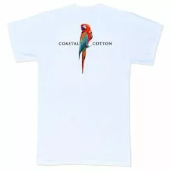 Men's Coastal Cotton Parrot T-Shirt
