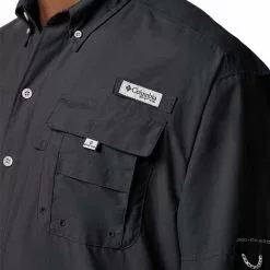 Columbia Sportswear Men's Columbia Bahama II Long Sleeve Shirt -Chubbies Store COLUMBIA MENS M LS BAHAMA II 1011621 010BLACK BLACK CLOSE 99813.1672327558