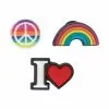 Feel The Love 3-Pack Crocs Charms -Chubbies Store Feel the Love 3 Pack Crocs Charms S 1 82495.1603639948