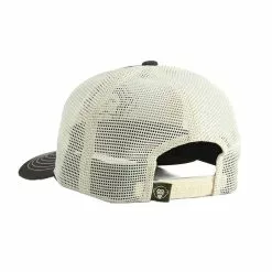 Howler Bros. Men's Howler Brothers Standard Trucker Hat -Chubbies Store HOWLER BROS MENS EL MONO STANDARD HAT 160022F ANT ANTIQUE BLACK STONE BACK 46246.1669136594