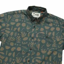 Howler Bros. Men's Howler Brothers Mansfield Shirt -Chubbies Store HOWLER BROS MENS M MANSFIELD SHIRT 123522F DAR DARK FOREST ALT 30643.1669067277