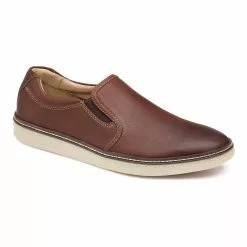 Men's Johnston And Murphy McGuffey Slip-On - DRKBROWN