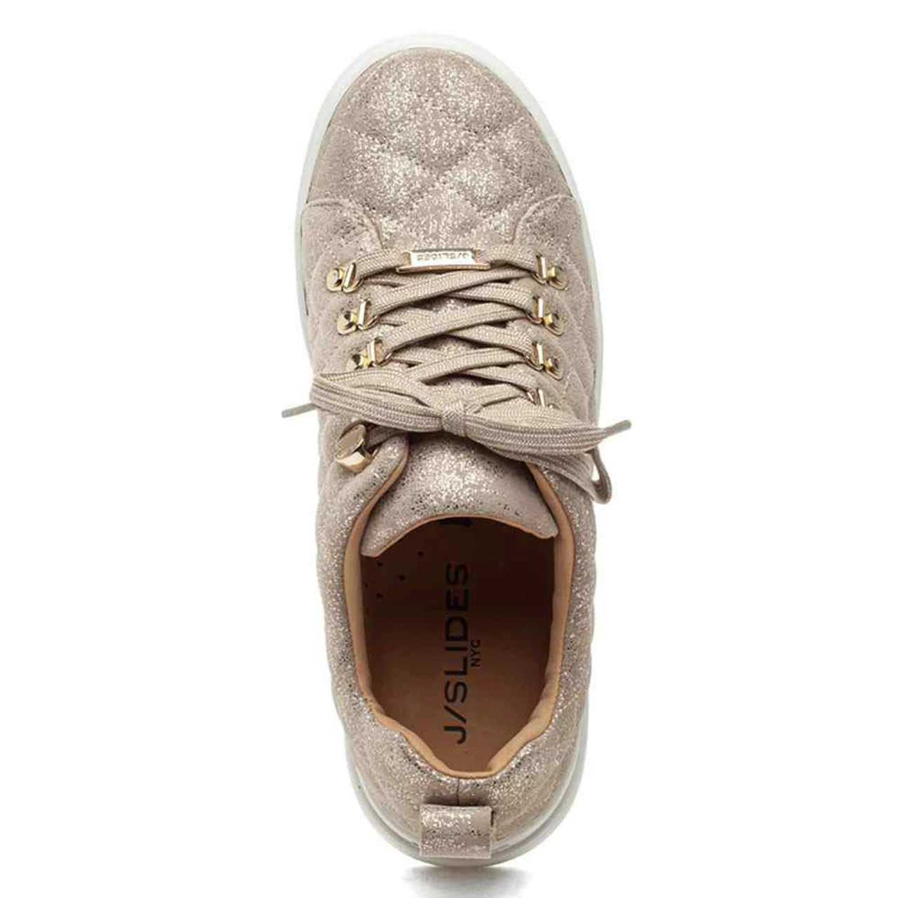 Women's J/Slides Nancee Quilted Platform Sneaker 5 Women's J/Slides Nancee Quilted Platform Sneaker - Image 3