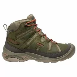 Keen Footwear Men's Keen Carcadia Waterproof Boot -Chubbies Store KEEN MENS M CIRCADIA MID WP 1026766 DRKOLIVE SIDE 31161.1664809164