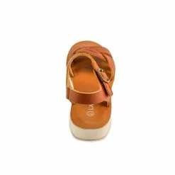 Girls' L'Amour Athena Braided Sandal -Chubbies Store LAmour G ATHENA BRAIDED SANDAL COGNAC 5 78806.1645805305