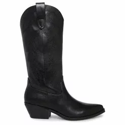 Women's Madden Girl Redford Western Boots -Chubbies Store MADDEN GIRL WOMENS W REDFORD REDFORD BLACK SIDE 34704.1664900677
