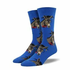 MEN'S SMART DONKEY SOCKS -Chubbies Store MEN S SMART DONKEY SOCKS BLUE 1 38208.1603645131