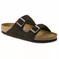 Men's Birkenstock Arizona Soft Footbed Sandal -Mocha