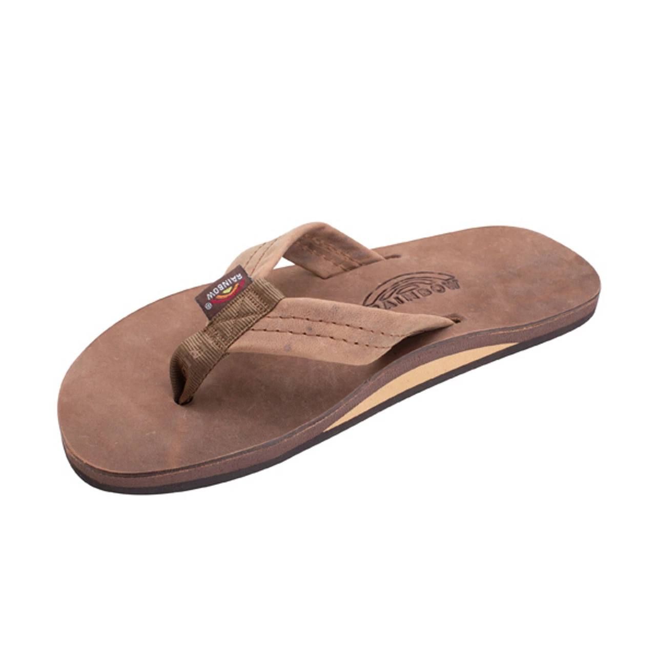 Rainbow Sandals Men's Rainbow Luxury Leather Single Flops 5 Rainbow Sandals Men's Rainbow Luxury Leather Single Flops - Image 3