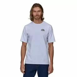 Men's Patagonia Skyline Stencil Tee -Chubbies Store PATAGONIA MENS M SS SKYLINE STENCIL TEE 37673 WHI WHITE FRONT 39342.1677515287