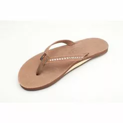 Rainbow Sandals Women's Rainbow Crystal Single Flip Flop Sandal -Chubbies Store Rainbow Women s Premier Crystal Flip Flop DKBR 1 26563.1603640080