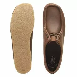 Women's Clarks Padmora Brown Smooth Leather Shoe -Chubbies Store WOMENS CLARK W PADMORA 26060499 BROWN TOP 19617.1664476914