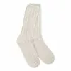 Women's World's Softest Sock Cloud Weekend Pointelle Crew Sock 2 Women's World's Softest Sock Cloud Weekend Pointelle Crew Sock -Chubbies Store WORLDS SOFTEST SOCK CO 74572 WEEKEND POINTELLE CREW SOCK CLOUD 53786.1664573512