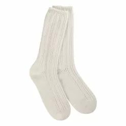 Women's World's Softest Sock Cloud Weekend Pointelle Crew Sock