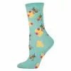 Women's Busy Bees Socks -Chubbies Store Women s Busy Bees Socks S 1 67394.1603627408