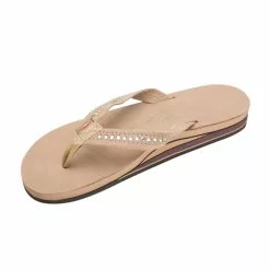 Rainbow Sandals Women's Rainbow Crystal With Double Layer Arch Flops -Chubbies Store Women s Crystal with Double Layer Arch Flops SRBR 1 29679.1603628518