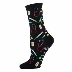 Women's Meds Socks 7 Women's Meds Socks -Chubbies Store Women s Meds Socks BLACK 1 45123.1603642370