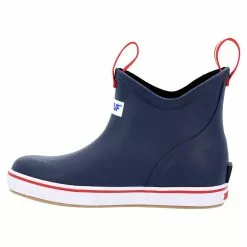 Boys' XTRATUF Ankle Deck Boot - Navy -Chubbies Store XTRATUF BOYS B ANKLE DECK BOOT XKAB200 NAVY SIDE 32671.1664832849