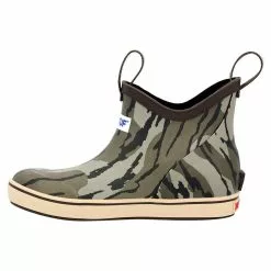 Boys' XTRATUF Mossy Oak Bottomland Ankle Deck Boot -Chubbies Store XTRATUF BOYS B ANKLE DECK BOOT XKABMOB BTTMLAND SIDE 79866.1664831958