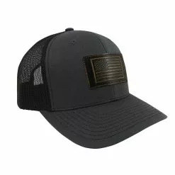 Men's Zep-Pro US Flag Square Patch Hat