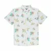 Aftco Bluewater Men's AFTCO Short Sleeve Cocobar Button Down -Chubbies Store aftco mens ss cocobar m45338 wht main 08468.1684525983