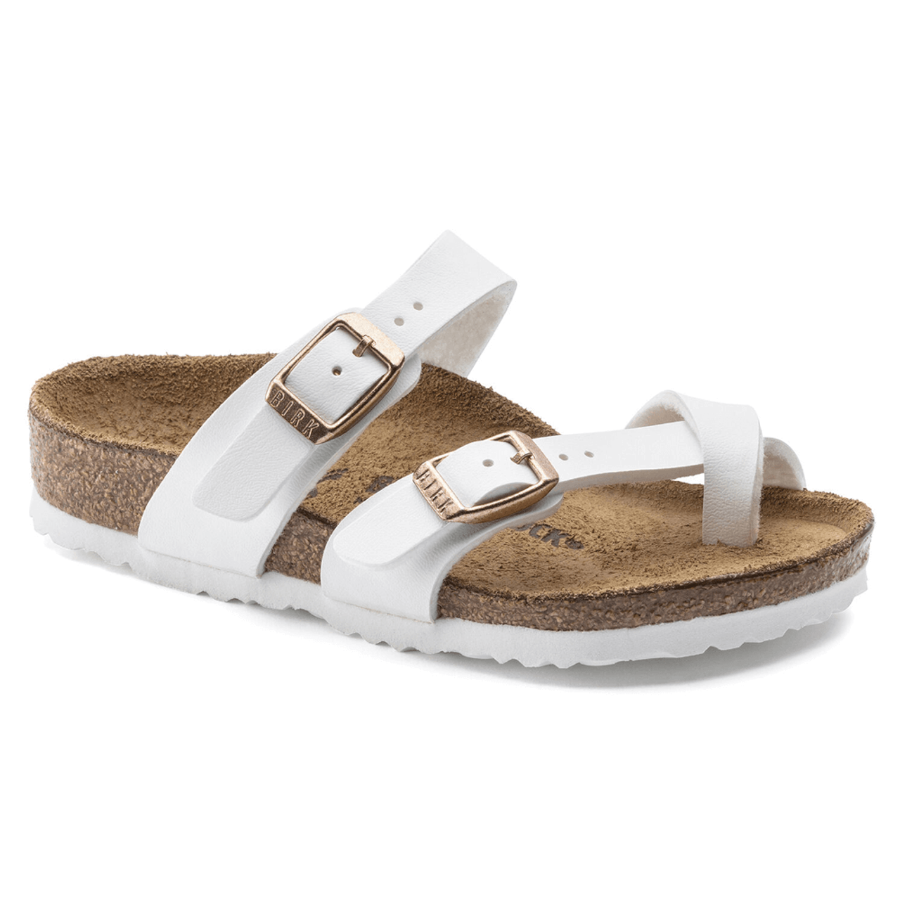Girls' Birkenstock Mayari Sandal -White 3 Girls' Birkenstock Mayari Sandal -White