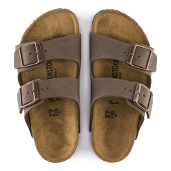 Kids' Birkenstock Arizona Sandals -Mocha -Chubbies Store birkenstock kids arizona 552893 mocha main 13442.1614980099