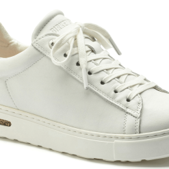 Women's Birkenstock Bend Casual Sneaker -Chubbies Store birkenstock womens bend 1017724 whitelth close up 96872.1614364283