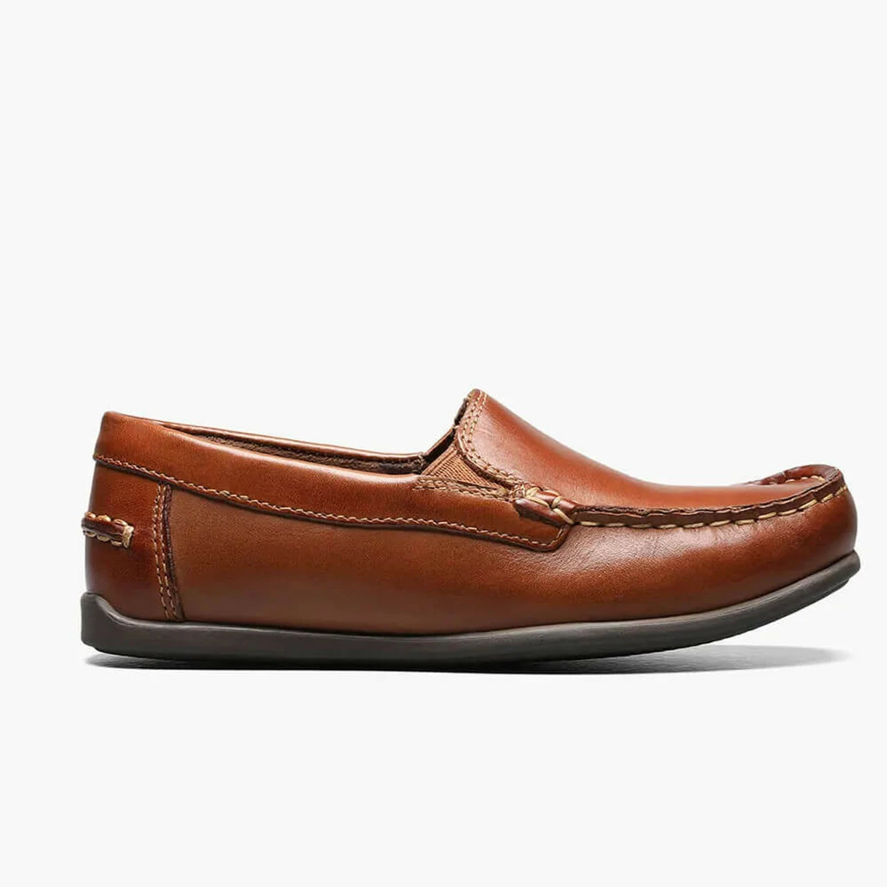 Boys' Florsheim Jasper Jr. Moc Toe Venetian Loafer 5 Boys' Florsheim Jasper Jr. Moc Toe Venetian Loafer - Image 3