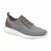 Boys' Johnston & Murphy Amherst Knit U-Throat Sneaker - Grey -Chubbies Store boys johnston murphy amherst knit u throat 28.3437 gray knit main 00994.1652978233