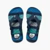 Reef Brazil Boy's Reef Little Ahi Flip Flops - Deep Seas -Chubbies Store boys kids reef little ahi CI4155 deep sea stripes 30013.1654179702