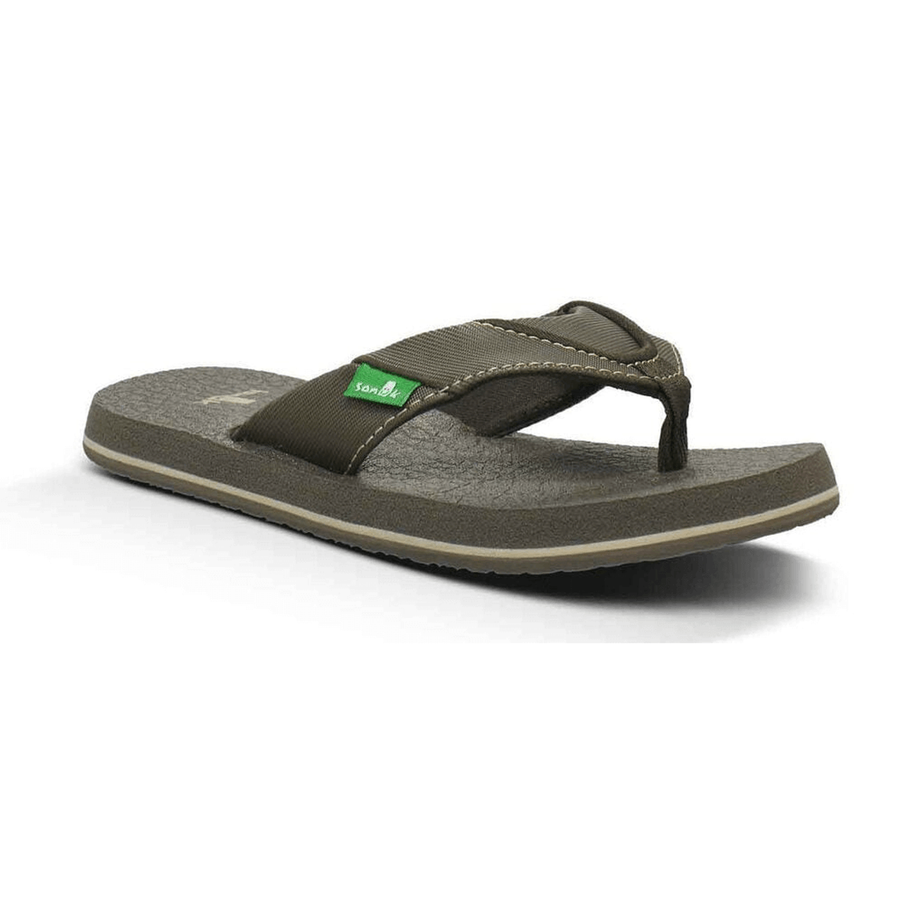 Boys' Sanuk Root Beer Cozy Flip-Flop 3 Boys' Sanuk Root Beer Cozy Flip-Flop