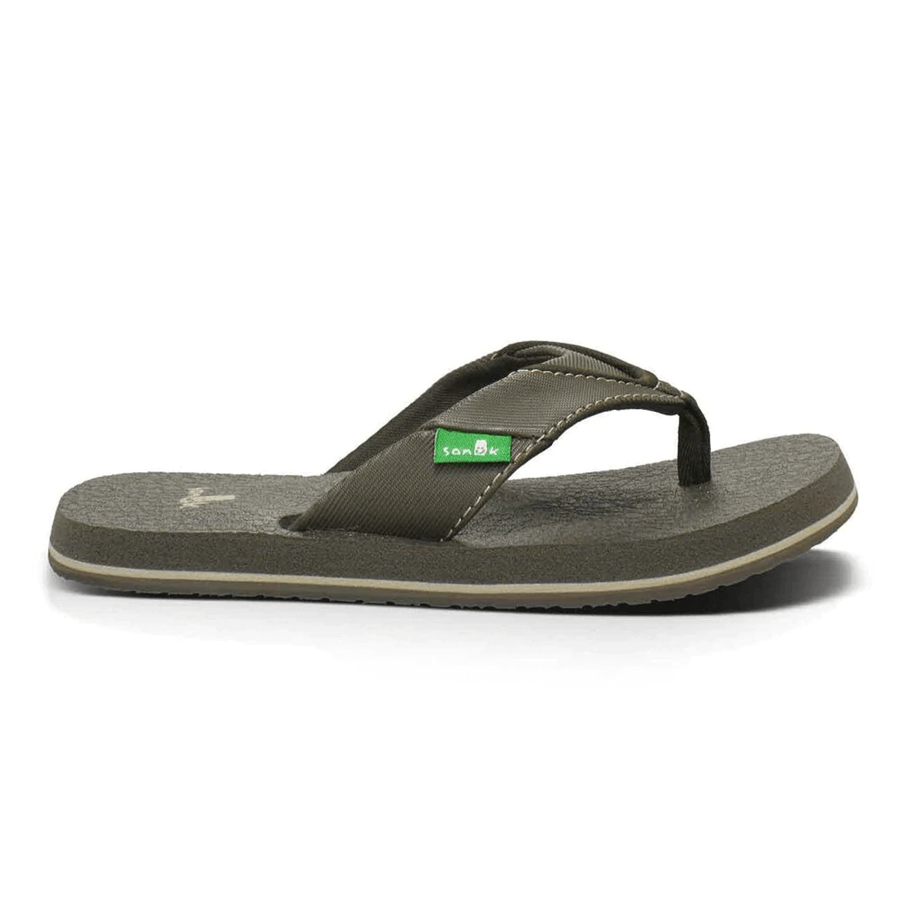 Boys' Sanuk Root Beer Cozy Flip-Flop 4 Boys' Sanuk Root Beer Cozy Flip-Flop - Image 2