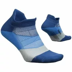 Feetures Elite Light Cushion No Show Socks - Blue