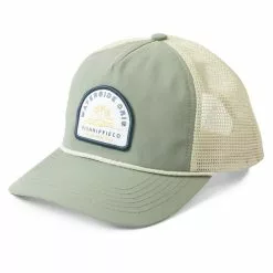 Men's Fish Hippie Desolate Trucker Hat