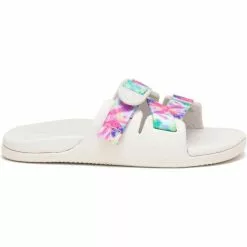 Girls' Chaco Chillos Slide -Light Tie Dye