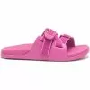Girls' Chaco Chillos Slide - Outskirt Fuchsia -Chubbies Store girls chaco chillos slide JCH180356 FUCHSIA outskirt fuchsia 14805.1644259715