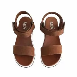 Mia 1976 Girl's Mia Haylo Platform Sandals -Chubbies Store girls mia haylo MHK0225 cognac top 34474.1679599676