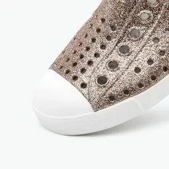 Girls' Native Jefferson Bling Shoe -Chubbies Store girls native jefferson bling metalbling closeup 96968.1625767073