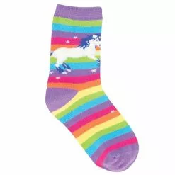 Kids' SockSmith Magical Unicorn Socks (4-7 Years Fits Shoe Size 10-1)