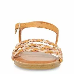 Girls' Steve Madden Georjia Sandal -Chubbies Store girls steve madden georgia strapped sandal JGEORGIA cognac front 39234.1679674246