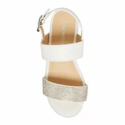 Girls' Steve Madden Trista Sandal -Chubbies Store girls steve madden trista platform sandal JTRISTAA white top 81103.1679676416